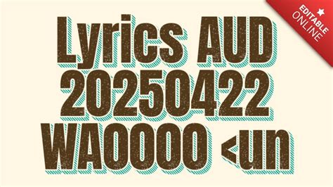 lyrics aud-20240619-wa0000<unknown>|AUD.